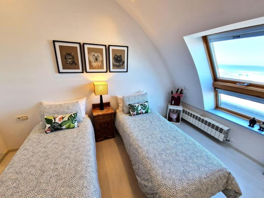 Apartamento Deluxe Vistas Al Mar Burela Kültér fotó